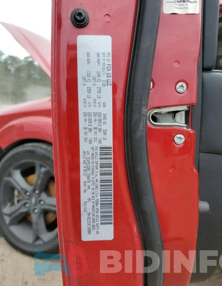 3C4PDCGB5LT206479 Photo# 13
