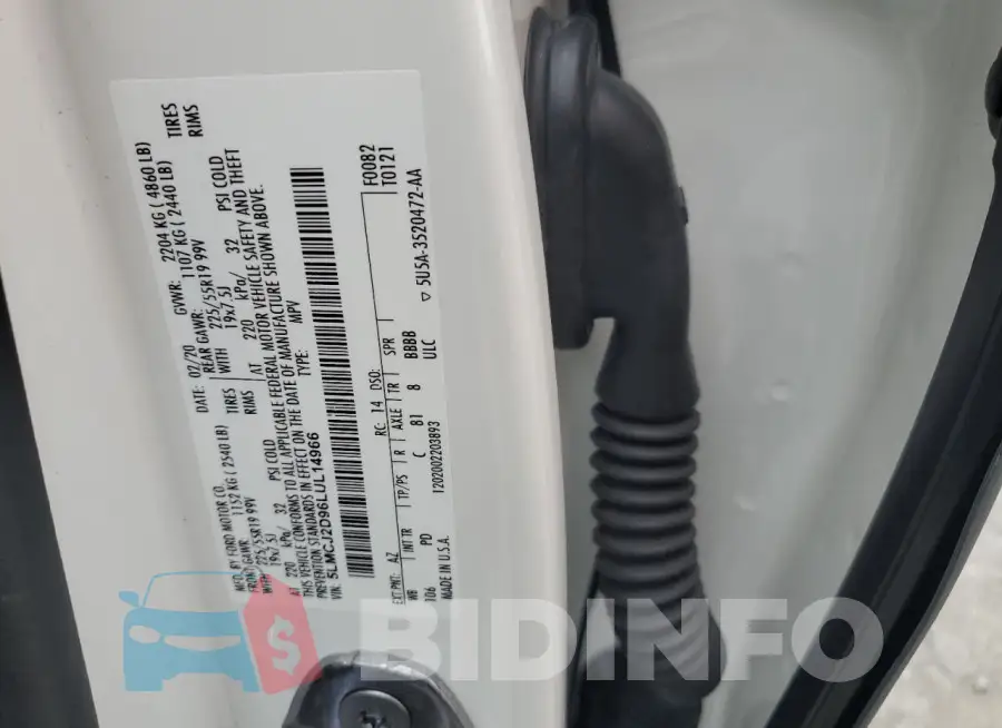 5LMCJ2D96LUL14966 Photo# 13