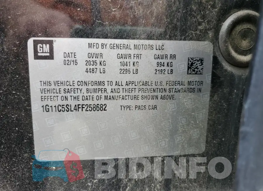 1G11C5SL4FF258682 Photo# 12