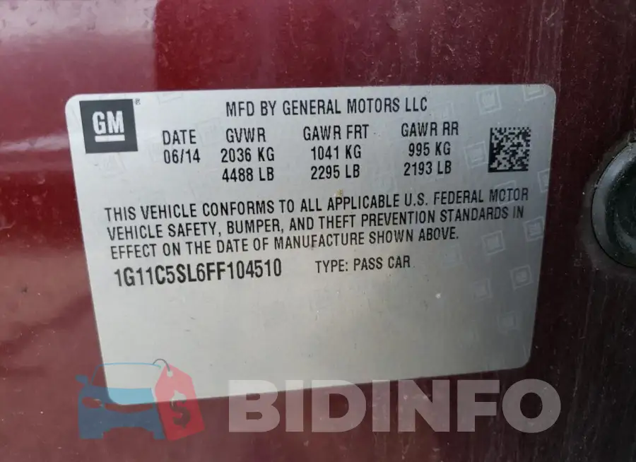 1G11C5SL6FF104510 Photo# 12