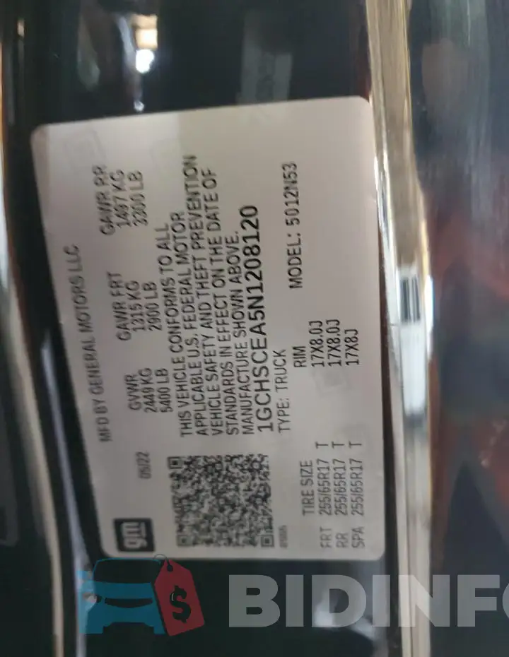1GCHSCEA5N1208120 Photo# 12