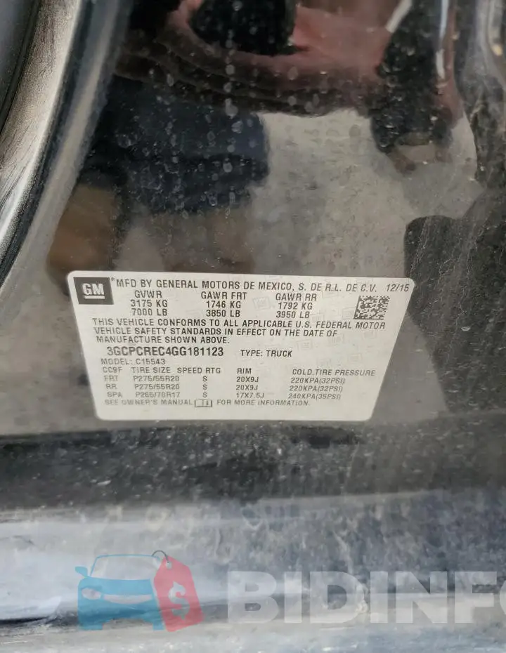 3GCPCREC4GG181123 Photo# 12