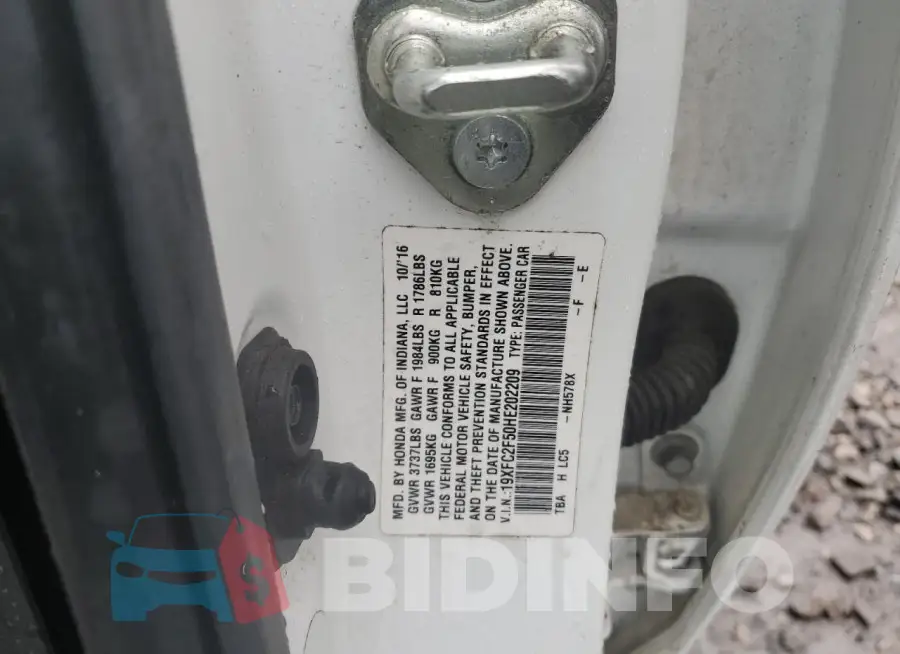 19XFC2F50HE202209 Photo# 12