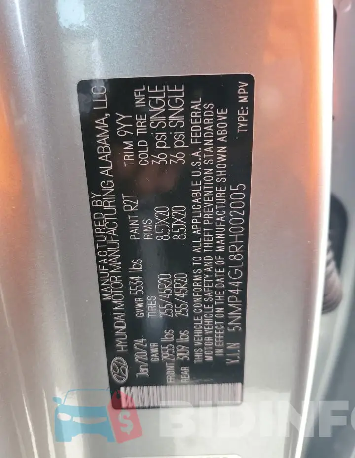 5NMP44GL8RH002005 Photo# 13