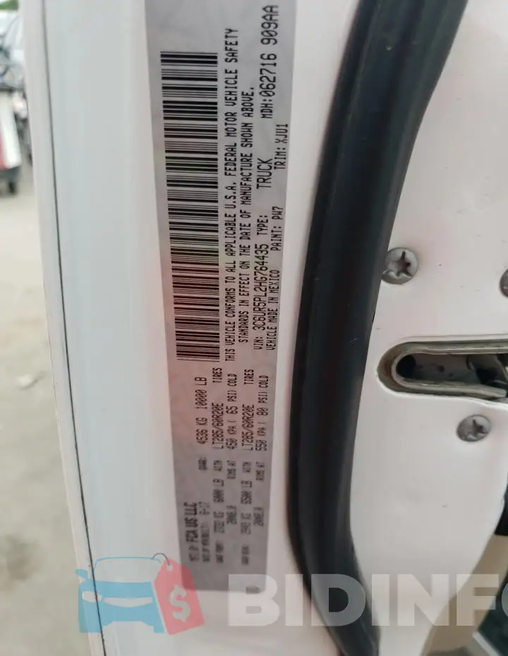 3C6UR5PL2HG764435 Photo# 12