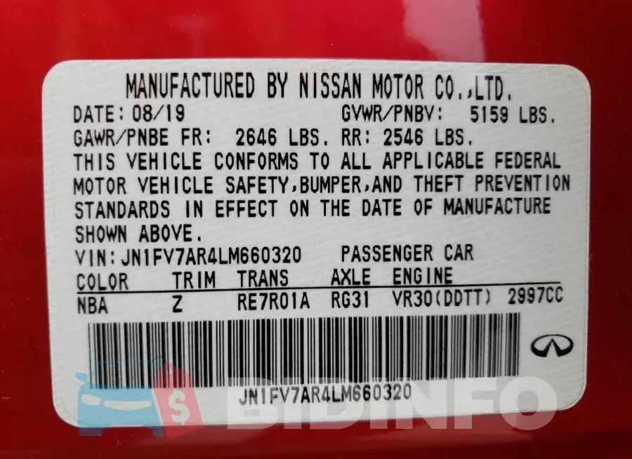 JN1FV7AR4LM660320 Photo# 12