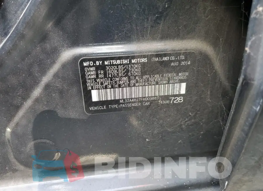 ML32A4HJ7FH009883 Photo# 12