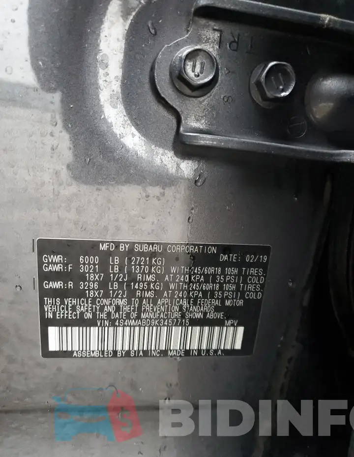 4S4WMABD9K3457715 Photo# 12