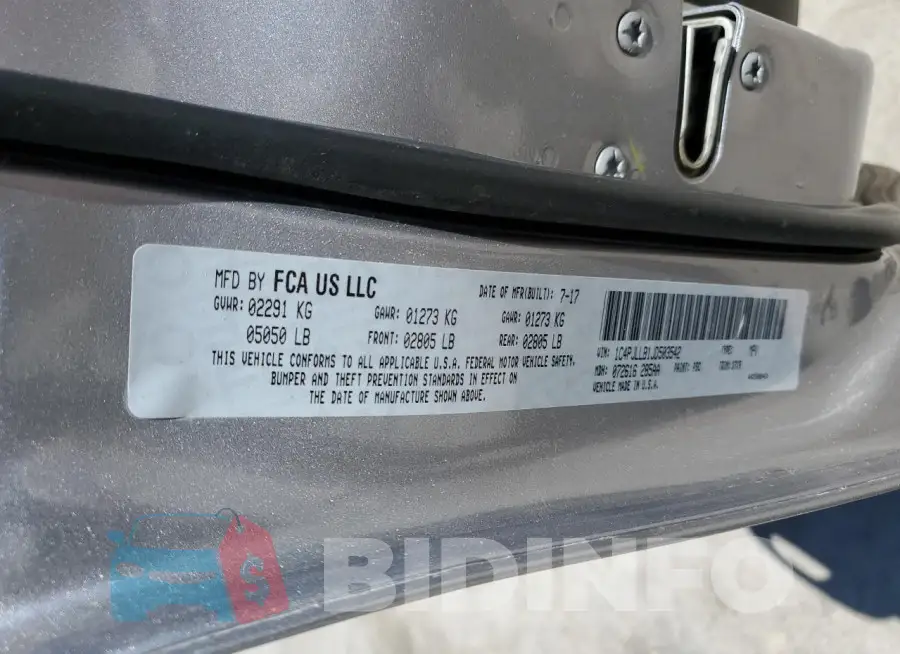 1C4PJLLB1JD503542 Photo# 13