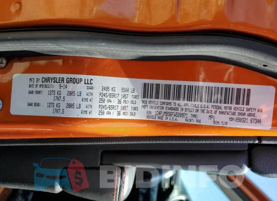 1C4PJMBS6FW520971 Photo# 13