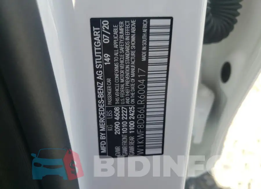 W1KWF8DB6LR600417 Photo# 12