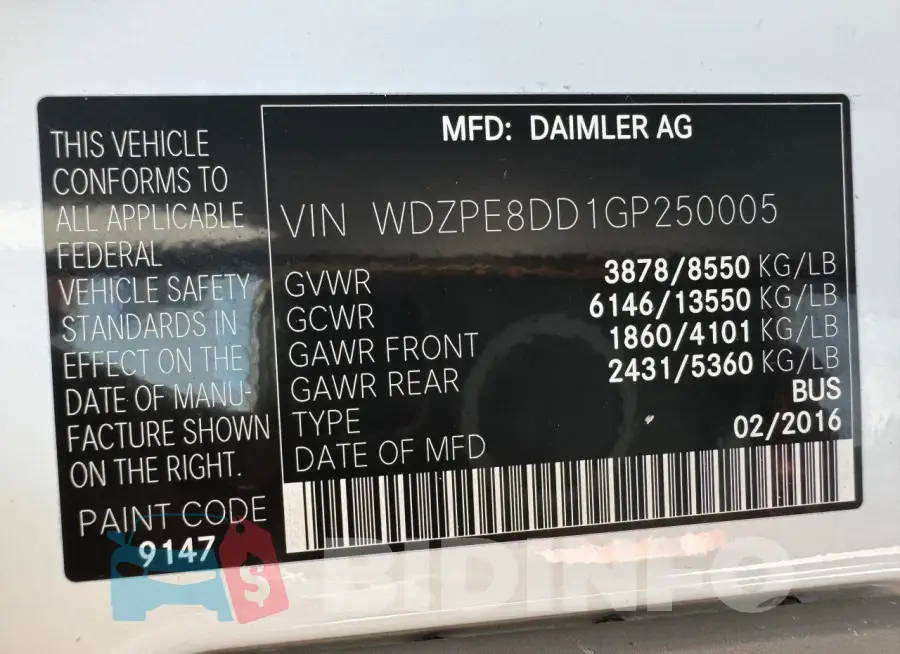 WDZPE8DD1GP250005 Photo# 15