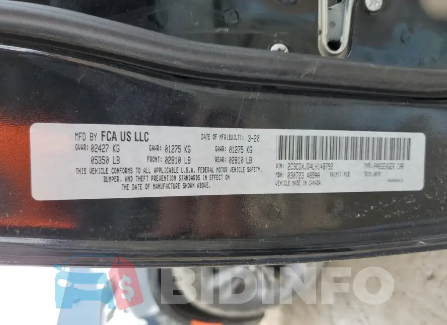 2C3CDXJG4LH148792 Photo# 12
