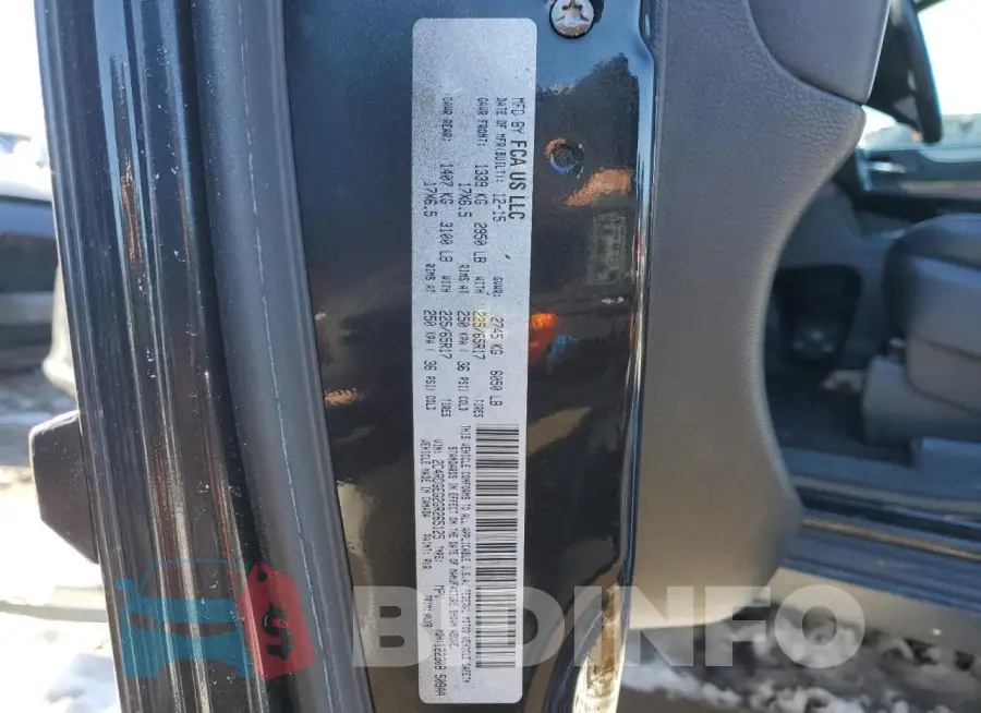 2C4RDGEG2GR265125 Photo# 13