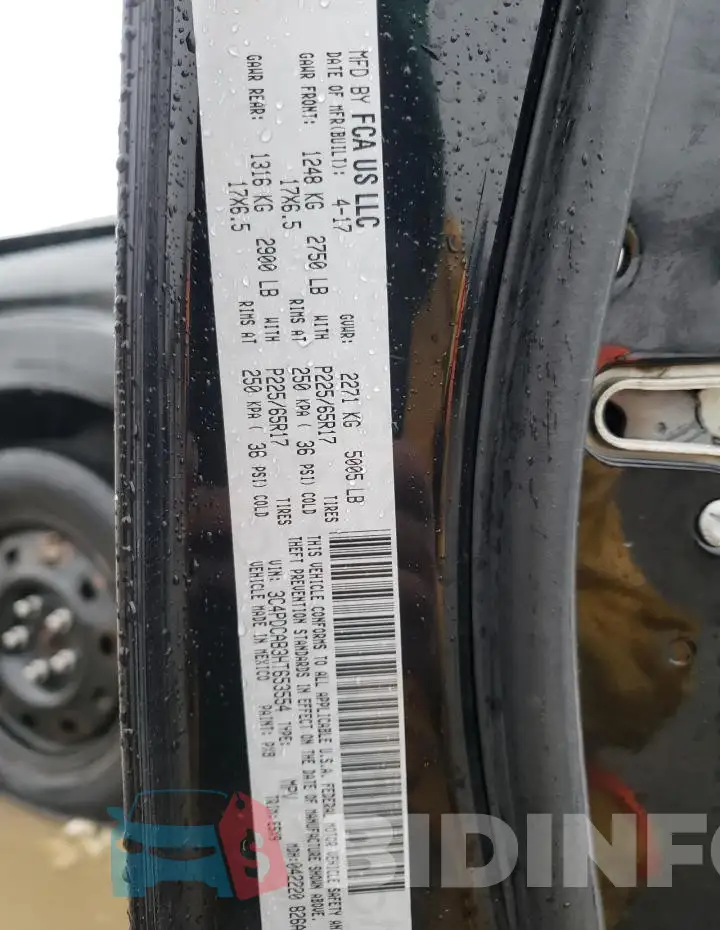 3C4PDCAB3HT653554 Photo# 13