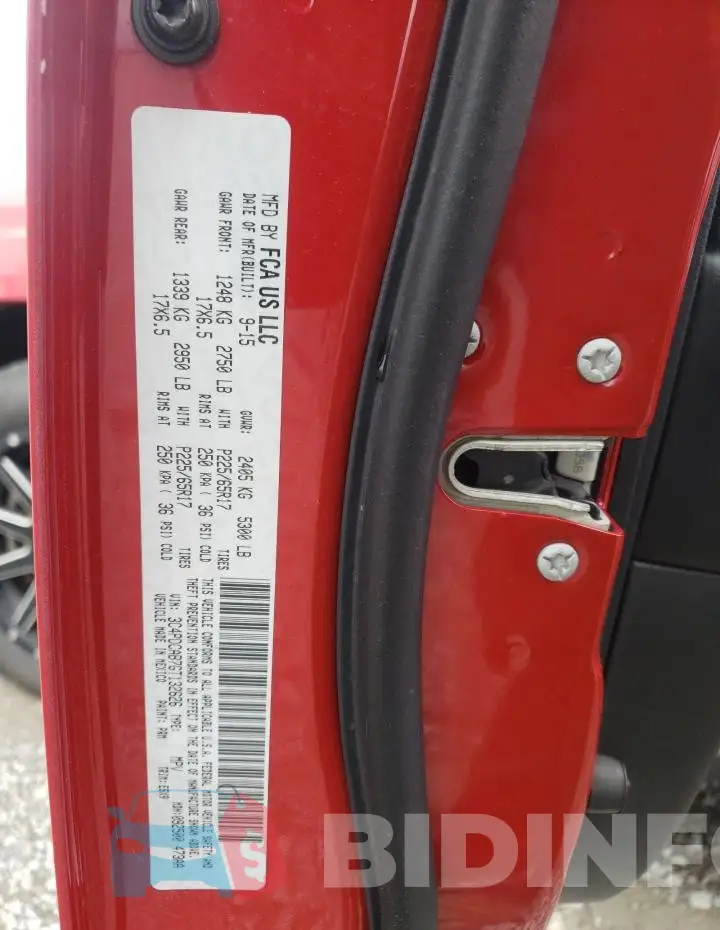 3C4PDCAB7GT132626 Photo# 13
