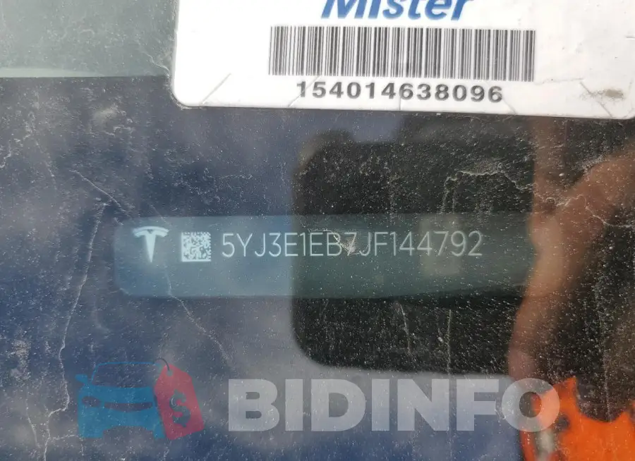 5YJ3E1EB7JF144792 Photo# 12
