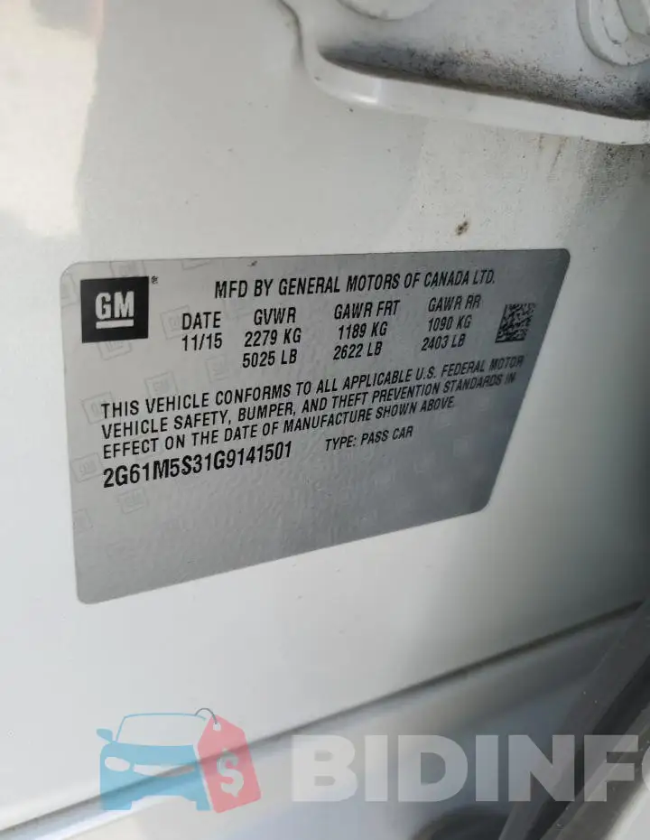 2G61M5S31G9141501 Photo# 12