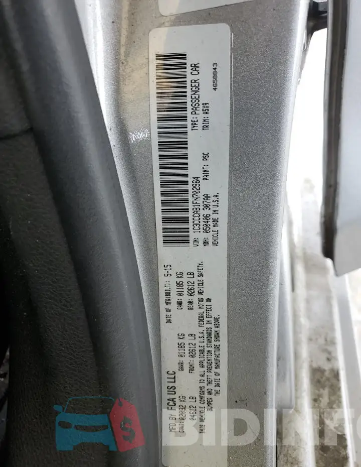 1C3CCCAB1FN702964 Photo# 12