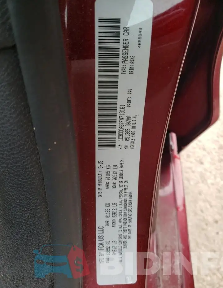 1C3CCCAB7FN713161 Photo# 12