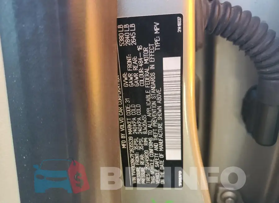 YV4902RK7F2635539 Photo# 12
