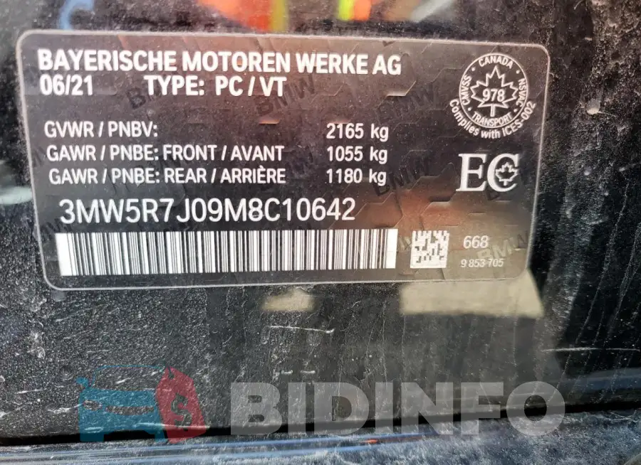 3MW5R7J09M8C10642 Photo# 13