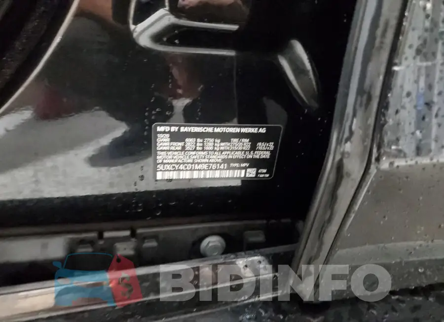 5UXCY4C01M9E76141 Photo# 13