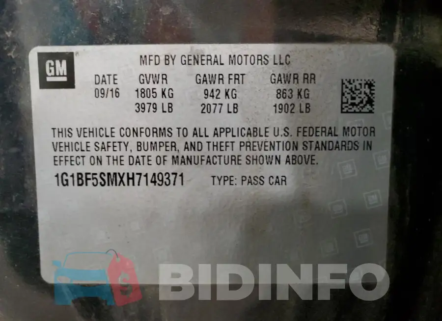 1G1BF5SMXH7149371 Photo# 12