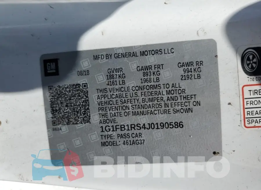 1G1FB1RS4J0190586 Photo# 13