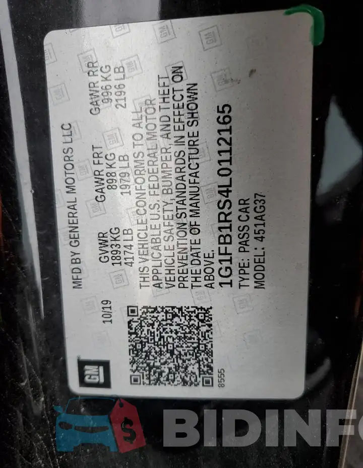 1G1FB1RS4L0112165 Photo# 12