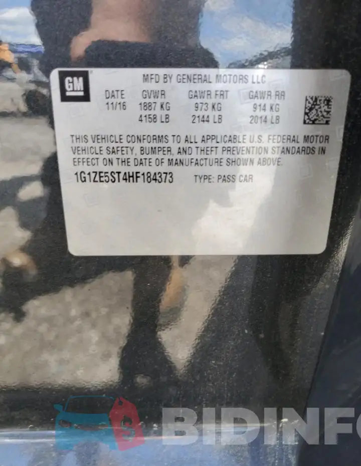 1G1ZE5ST4HF184373 Photo# 12