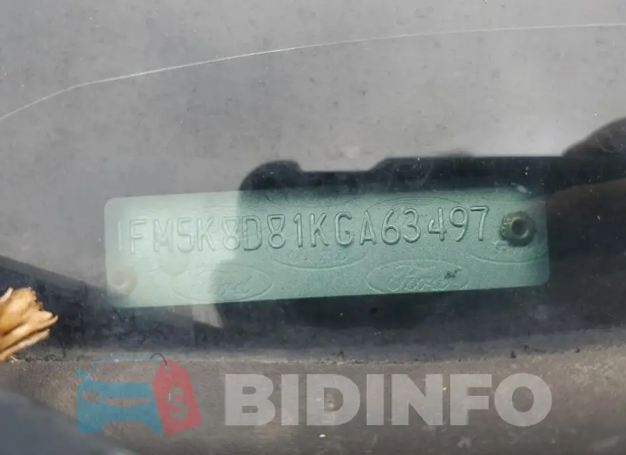 1FM5K8D81KGA63497 Photo# 13