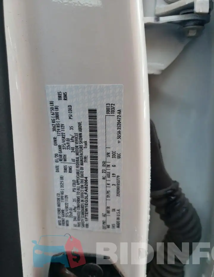 1FTEW1EG3LFA82064 Photo# 13