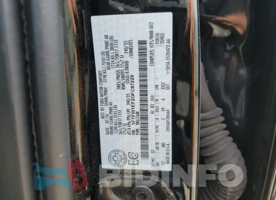 1FTFW1EF2GFC87229 Photo# 13