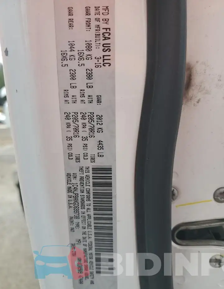 1C4NJPBAXGD699738 Photo# 14