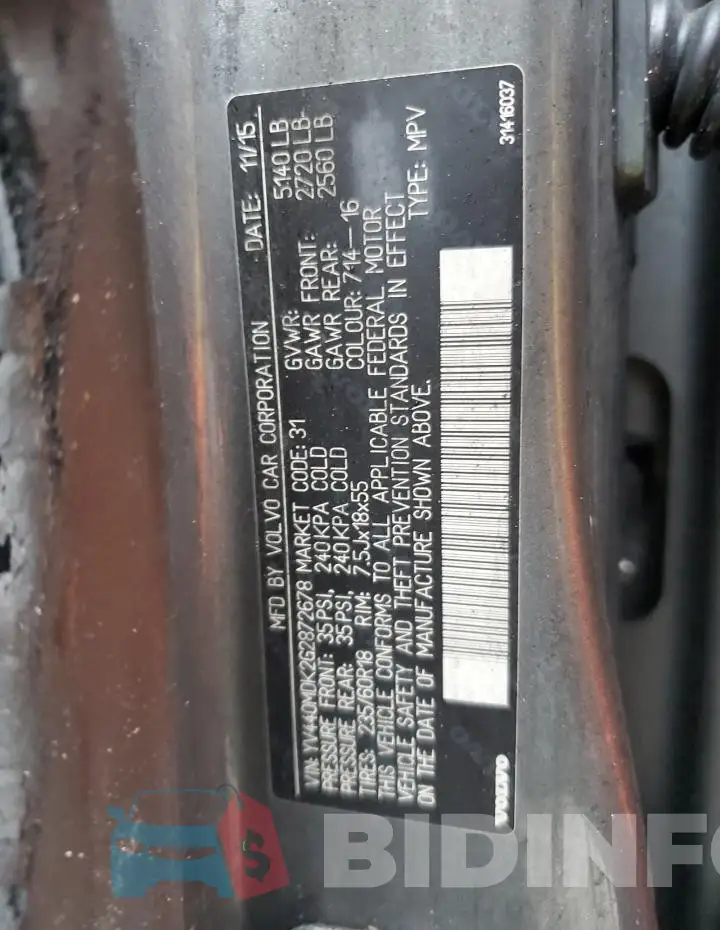 YV440MDK2G2872678 Photo# 12