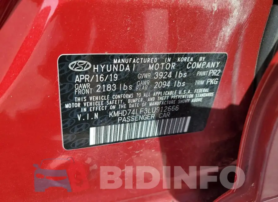 KMHD74LF3LU912666 Photo# 12