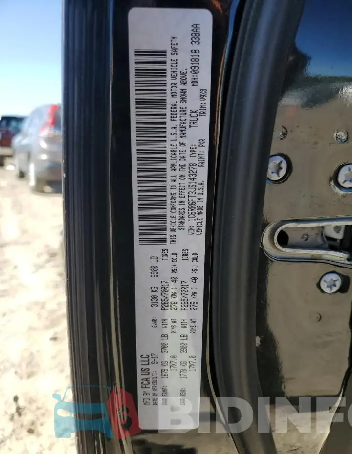 1C6RR6FT3JS143278 Photo# 12
