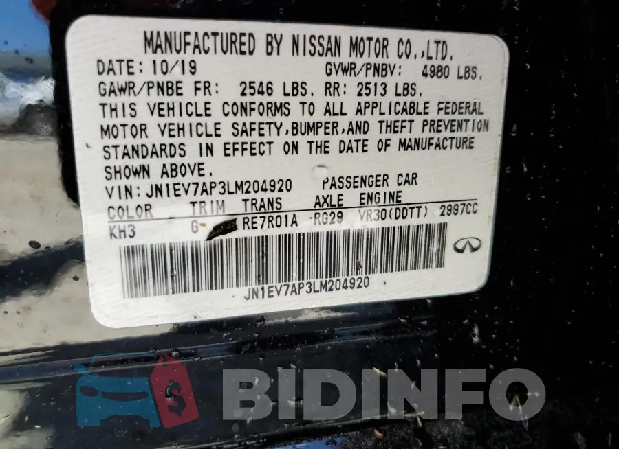 JN1EV7AP3LM204920 Photo# 13