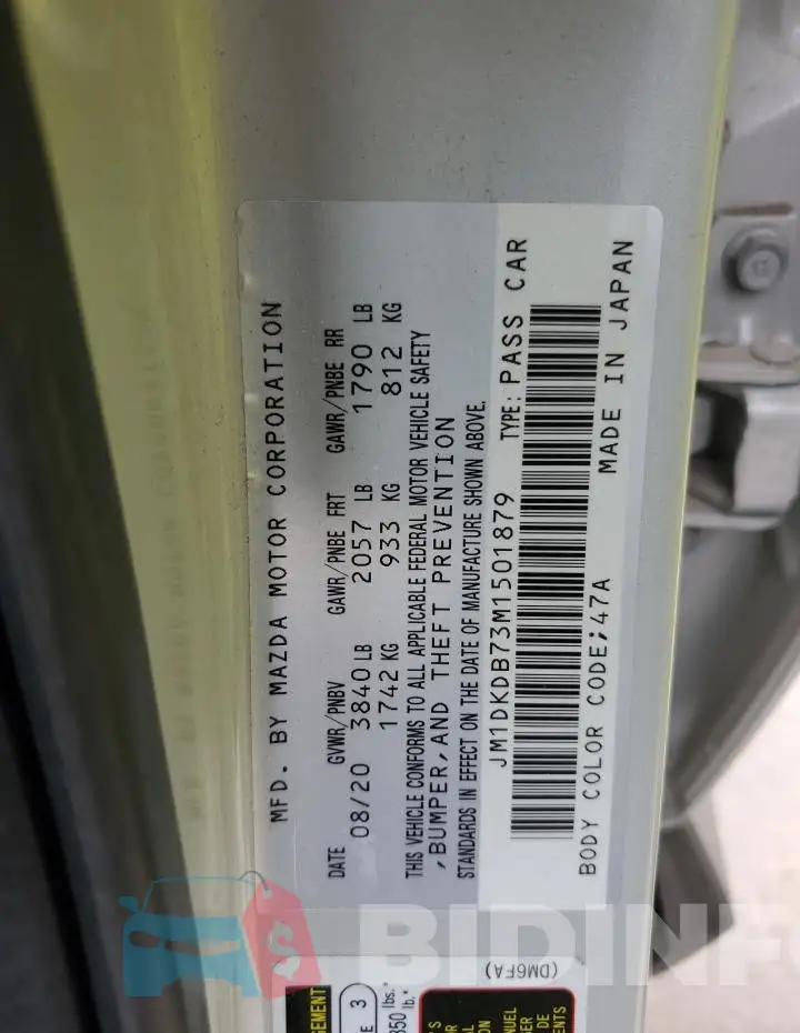 JM1DKDB73M1501879 Photo# 12