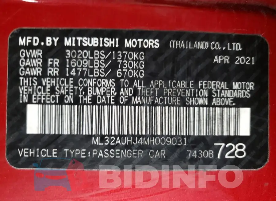 ML32AUHJ4MH009031 Photo# 13