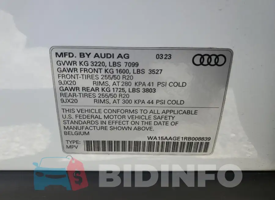 WA15AAGE1RB008839 Photo# 13