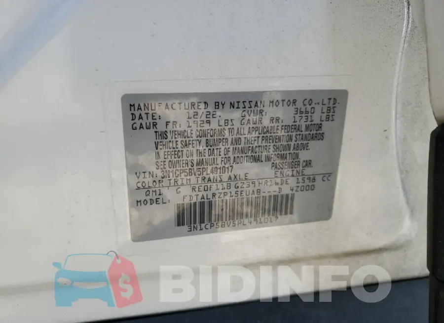 3N1CP5BV5PL491017 Photo# 12
