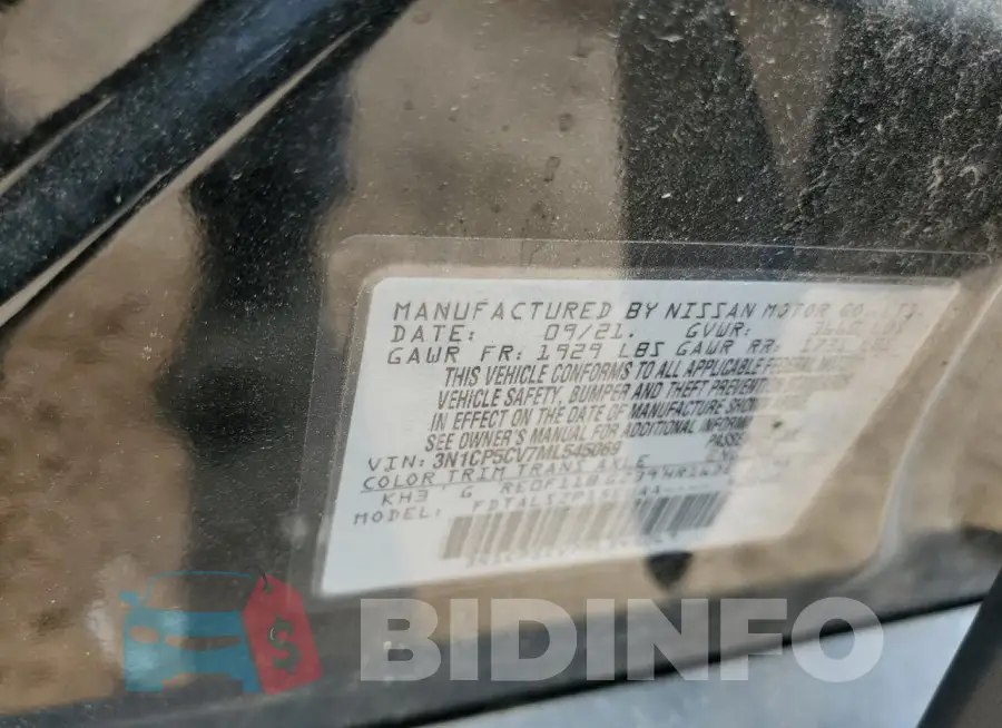 3N1CP5CV7ML545069 Photo# 13
