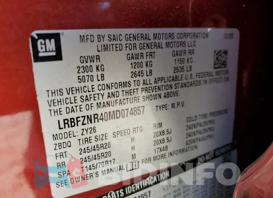 LRBFZNR40MD074857 Photo# 12