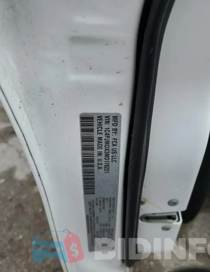 1C4PJMDX3MD178221 Photo# 12