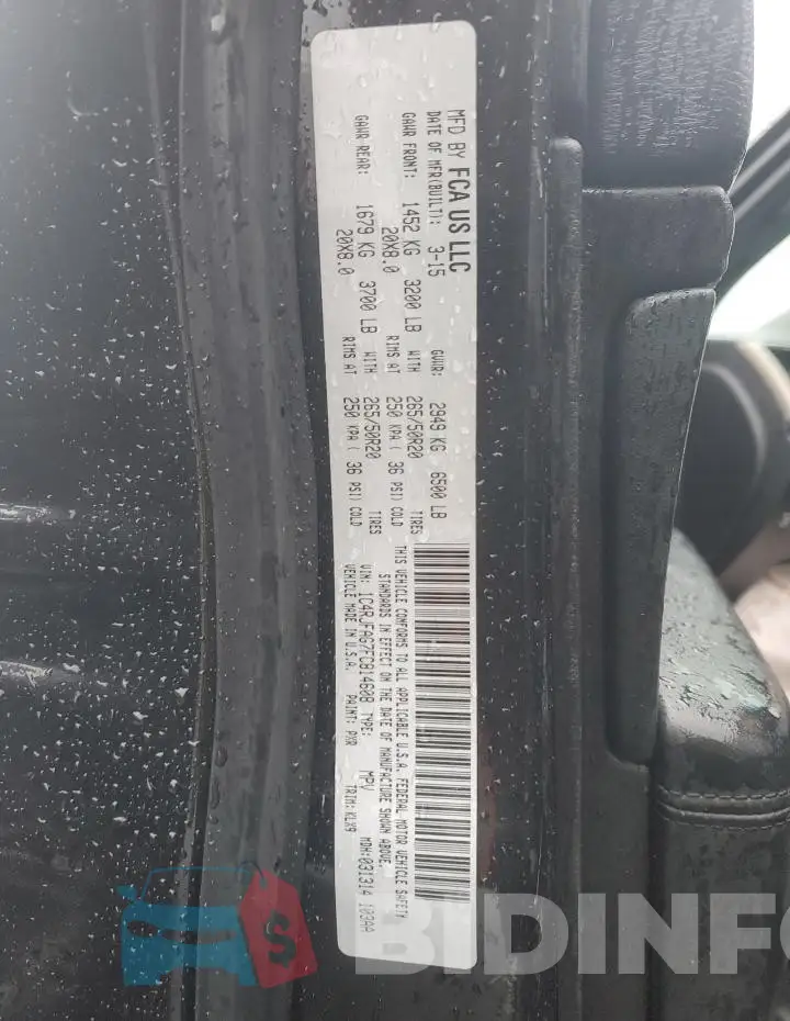 1C4RJFAG7FC814608 Photo# 12