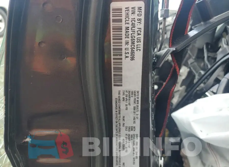 1C4RJFLG6MC646096 Photo# 13