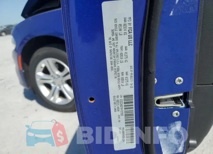 2C3CDXBG7KH727935 Photo# 12