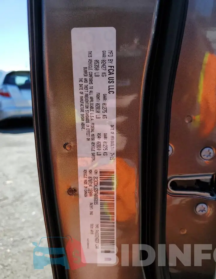 2C3CDXJG5FH886895 Photo# 12